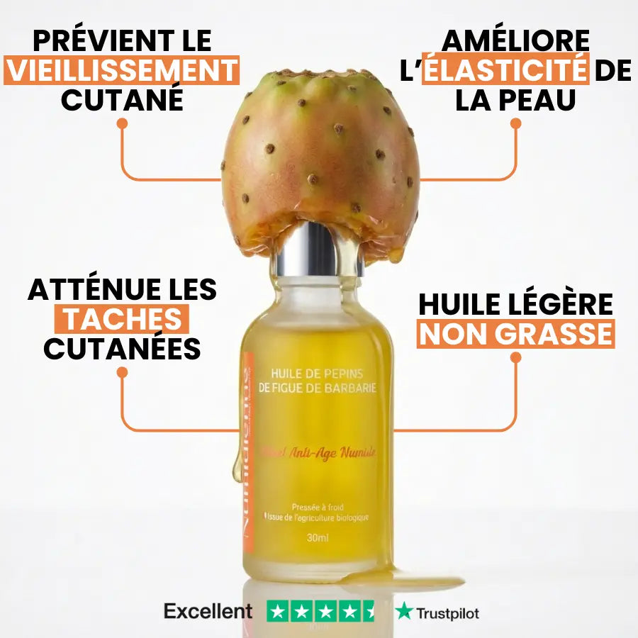 Huile de Pépins de Figue de Barbarie - 30ml